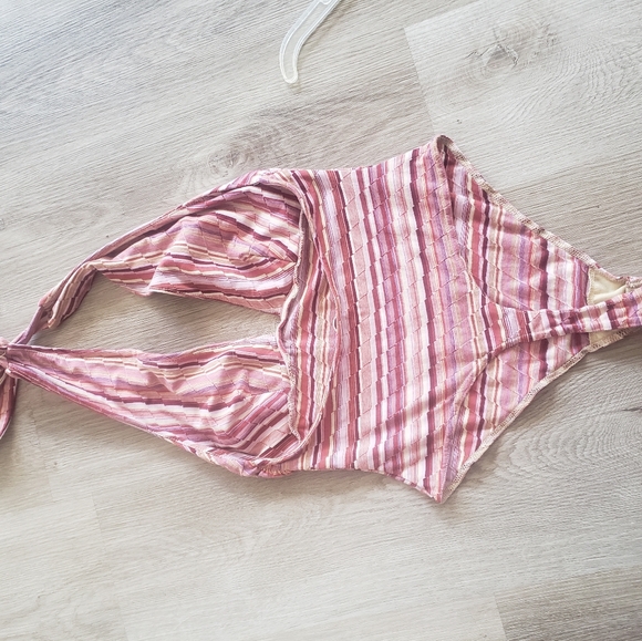 Free People low cut bodysuit - Picture 2 of 6